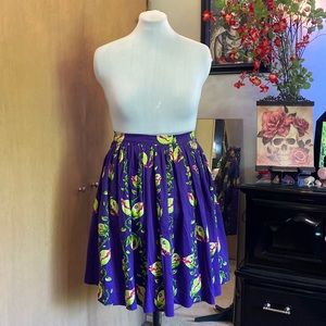 Pinup Girl Clothing Venus Envy Circle Skirt 3X